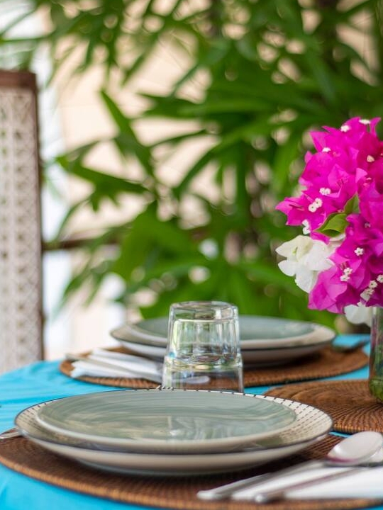 Wall pattern made of wood